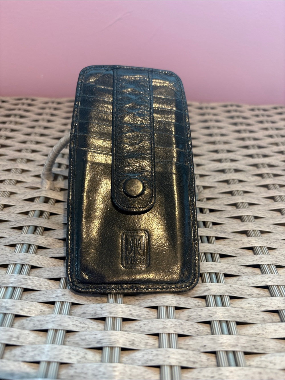 Tusk Leather Card Holder